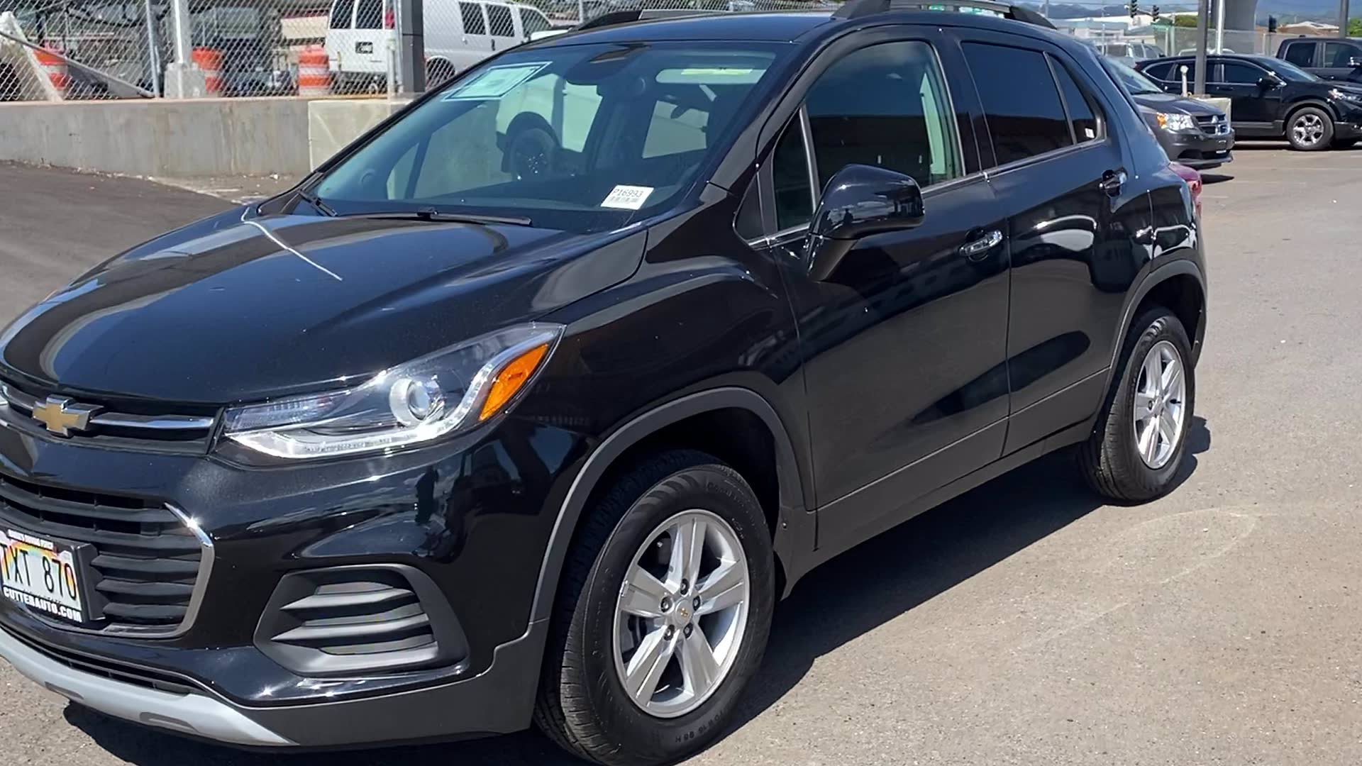 installing front license plate holder on 2019 chevy trax